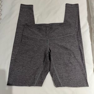 LULU LEMON LIGHT GREY SUPER SOFT LEGGINGS SIZE 4